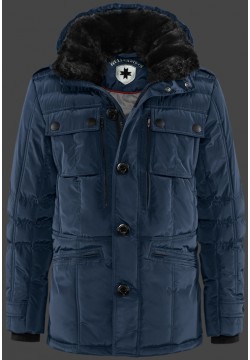 Jacken-Coat Snowdrift TiSaAirTec Shadowblue Jacke Herren Winter