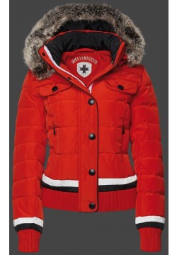 Jacken-Coat Snowflake TiSaAirTec Rot Jacke Damen Winter