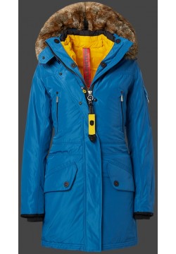 Jacken-Coat Snowtrail Lady HaHeMeAirTec Nauticblue Jacke Damen Winter