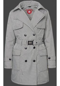 Jacken-Coat Society JaqPiAirTec Whiteblack Jacke Damen Winter