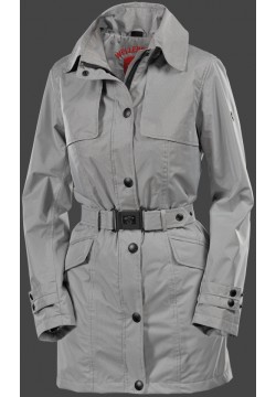 Jacken-Coat Solitaire MicroPepAirTec Pepitablack/White Jacke Damen Sommer