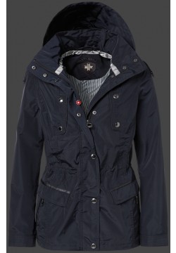 Jacken-Coat St.Etienne TiSaAirTec Dunkelblau Jacke Damen Sommer