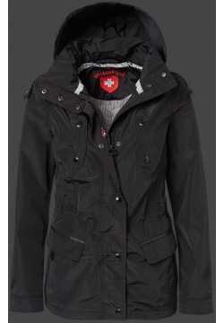 Jacken-Coat St.Etienne TiSaAirTec Schwarz Jacke Damen Sommer