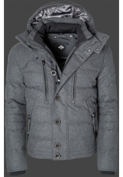 Jacken-Coat Stardust FlaWoAirTec Anthrazit Jacke Herren Winter
