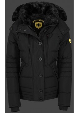 Jacken-Coat Stardust Lady FourStreAirTec Schwarz Jacke Damen Winter
