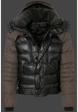 Jacken-Coat Stargate SnowAirTec Black/Brownmelange Jacke Herren Winter