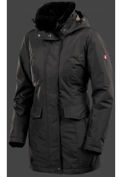Jacken-Coat Stavanger AlsaskaAirTec Schwarz Jacke Damen Winter