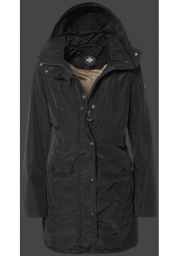 Jacken-Coat Stavanger Summer TiSaAirTec Schwarz Jacke Damen Sommer
