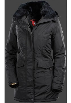 Jacken-Coat Stavanger TiSaAirTec Schwarz Jacke Damen Winter
