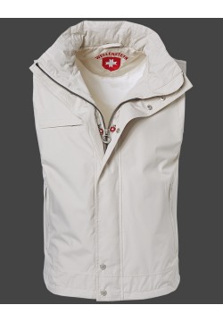 Jacken-Coat Strandweste Sommer PolyAirLite Hellsand Jacke Herren Sommer