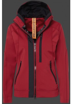Jacken-Coat Sugarcube SilkyHiTec Rot/Schwarz Jacke Damen Winter