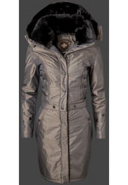 Jacken-Coat Symetry PepGoNavAirTec Brownblack Jacke Damen Winter