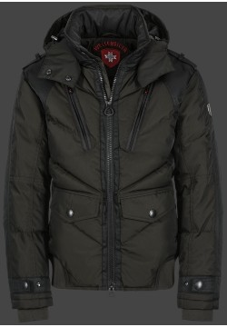 Jacken-Coat Synergy HeavenAirTec Armygrün Jacke Herren Winter
