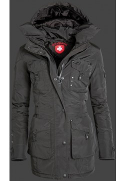Jacken-Coat Titania Winter TiSaAirTec Schwarz Jacke Damen Winter