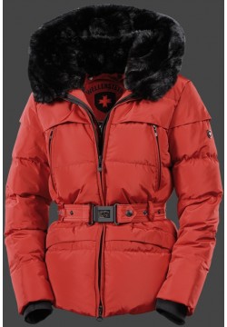 Jacken-Coat Tivoli TiSaAirTec Darkred Jacke Damen Winter