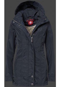 Jacken-Coat Tousjours TiSaAirTec Midnightblue Jacke Damen Sommer