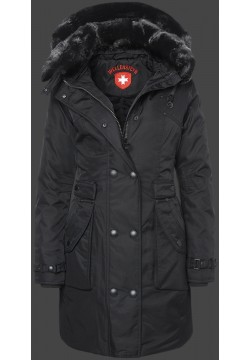 Jacken-Coat Trinity RainbowAirTec Schwarz Jacke Damen Winter
