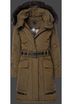 Jacken-Coat Venezia JacSpoAirTec Brownblack Jacke Damen Winter