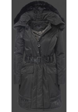 Jacken-Coat Venezia LiTwillAirTec Schwarz Jacke Damen Winter