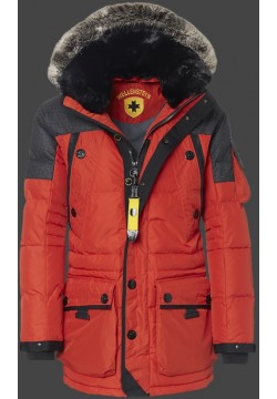 Jacken-Coat Volvertine AmTerAirTec Terracotta Jacke Herren Winter