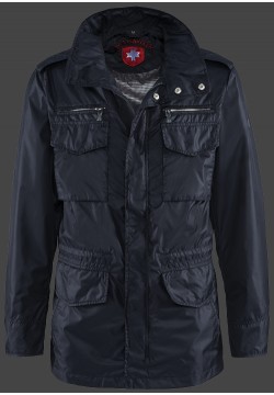 Jacken-Coat Wellington Men SharkHiTec Darknavy Jacke Herren Sommer