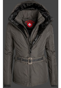 Jacken-Coat Zermatt HaHeMeAirTec Cacao Jacke Damen Winter