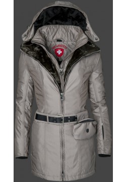 Jacken-Coat Zermatt Lang RainbowAirTec Moonstone Jacke Damen Winter