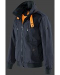 Jacken-Coat Admiralty AnStripeAirTec Darknavy Jacke Herren Sommer