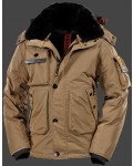 Jacken-Coat Ameriquest GolDoxAirTec Khaki Jacke Herren Winter - Jacken-Coat Jacke Damen | jackenjackets.de