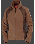 Jacken-Coat Arosa MicroFleece Haselnuss/Schoko Jacke Damen Winter - Jacken-Coat Outlet Online | jackenjackets.de