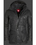 Jacken-Coat Aventura BelCarWaxTec Schwarz Jacke Herren Winter - Jacken-Coat Outlet | jackenjackets.de
