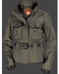 Jacken-Coat Ayala GlosDulThirTec Armygrün Jacke Damen Sommer - Jacken-Coat Sale Damen | jackenjackets.de