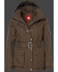 Jacken-Coat Barbados PepitAirTec Brownblack Jacke Damen Sommer - Jacken-Coat Outlet Online | jackenjackets.de