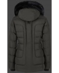 Jacken-Coat Belvedere Medium PolyAirLite Blackarmy Jacke Damen Winter,BVDM-44-BA-GRÖßE,Jacken-Coat Schneezauber