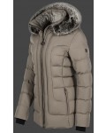 Jacken-Coat Belvedere Medium PolyAirLite Darksand Jacke Damen Winter