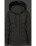 Jacken-Coat Belvedere Medium PolyAirLite Espresso Jacke Damen Winter,BVDM-44-ES-GRÖßE,Jacken-Coat Damen Jacken
