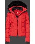 Jacken-Coat Belvedere Short PolyAirLite Red Jacke Damen Winter - Jacken-Coat Sale | jackenjackets.de
