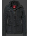 Jacken-Coat Bordeaux Lady RaLoHiTec Schwarz Jacke Damen Winter - Jacken-Coat Jacken Outlet | jackenjackets.de