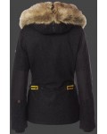 Jacken-Coat Brasilera ElWoAirTec Anthrazit Jacke Damen Winter,BRAS-422-ANT-GRÖßE,Jacken-Coat Winterjacke