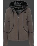 Jacken-Coat Chimonix MicroFleece Mud/Schwarz Jacke Damen Winter - Jacken-Coat Damen Jacken | jackenjackets.de