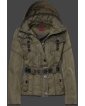 Jacken-Coat Chocolate SprayTec Dunkelgrün Jacke Damen Sommer - Jacken-Coat Schneezauber | jackenjackets.de