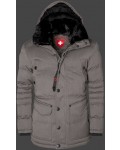 Jacken-Coat Cornwall BosAirTec Saltpepper Jacke Herren Winter - Jacken-Coat Outlet | jackenjackets.de