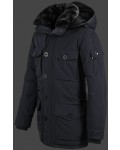 Jacken-Coat Discovery FourStreAirTec Darknavy Jacke Herren Winter