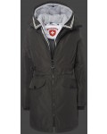 Jacken-Coat Dockside HaHeMeAirTec Cacao Jacke Damen Winter - Jacken-Coat Jacke Damen | jackenjackets.de