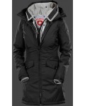 Jacken-Coat Dockside HaHeMeAirTec Schwarz Jacke Damen Winter - Jacken-Coat Winterjacke | jackenjackets.de