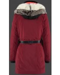 Jacken-Coat Eismeer Lady TiSaAirTec Darkred Jacke Damen Winter,EISL-382-DRD-GRÖßE,Jacken-Coat Jacke Damen