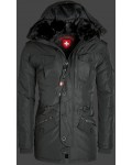 Jacken-Coat Elements HaHeMeAirTec Schwarz Jacke Herren Winter - Jacken-Coat Winterjacke | jackenjackets.de