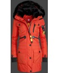 Jacken-Coat Falcon Lady AmTerAirTec Terracotta Jacke Damen Winter - Jacken-Coat Jacken Outlet | jackenjackets.de