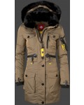Jacken-Coat Falcon Lady GolDoxAirTec Khaki Jacke Damen Winter - Jacken-Coat Damen Winterjacke | jackenjackets.de