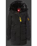 Jacken-Coat Falcon Lady TiSaAirTec Schwarz Jacke Damen Winter - Jacken-Coat Jacken Outlet | jackenjackets.de